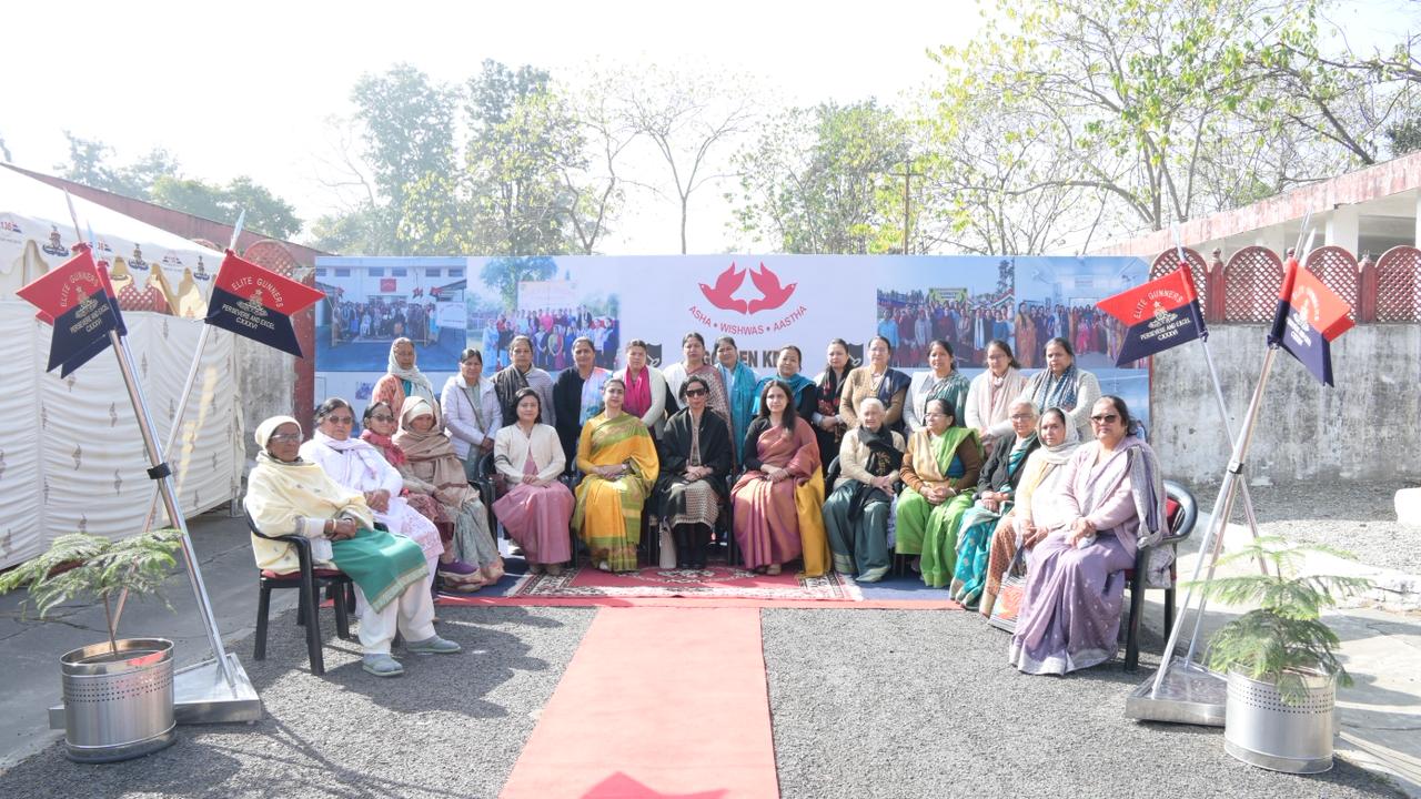 देहरादून में 14 इन्फैंट्री डिवीजन द्वारा वीर नारियों और वेटरन्स की सेवा का संकल्प